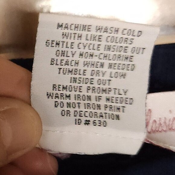 Penn State University Navy Blue Capri Sweatpants By E5 Medium - Picture 8 of 9